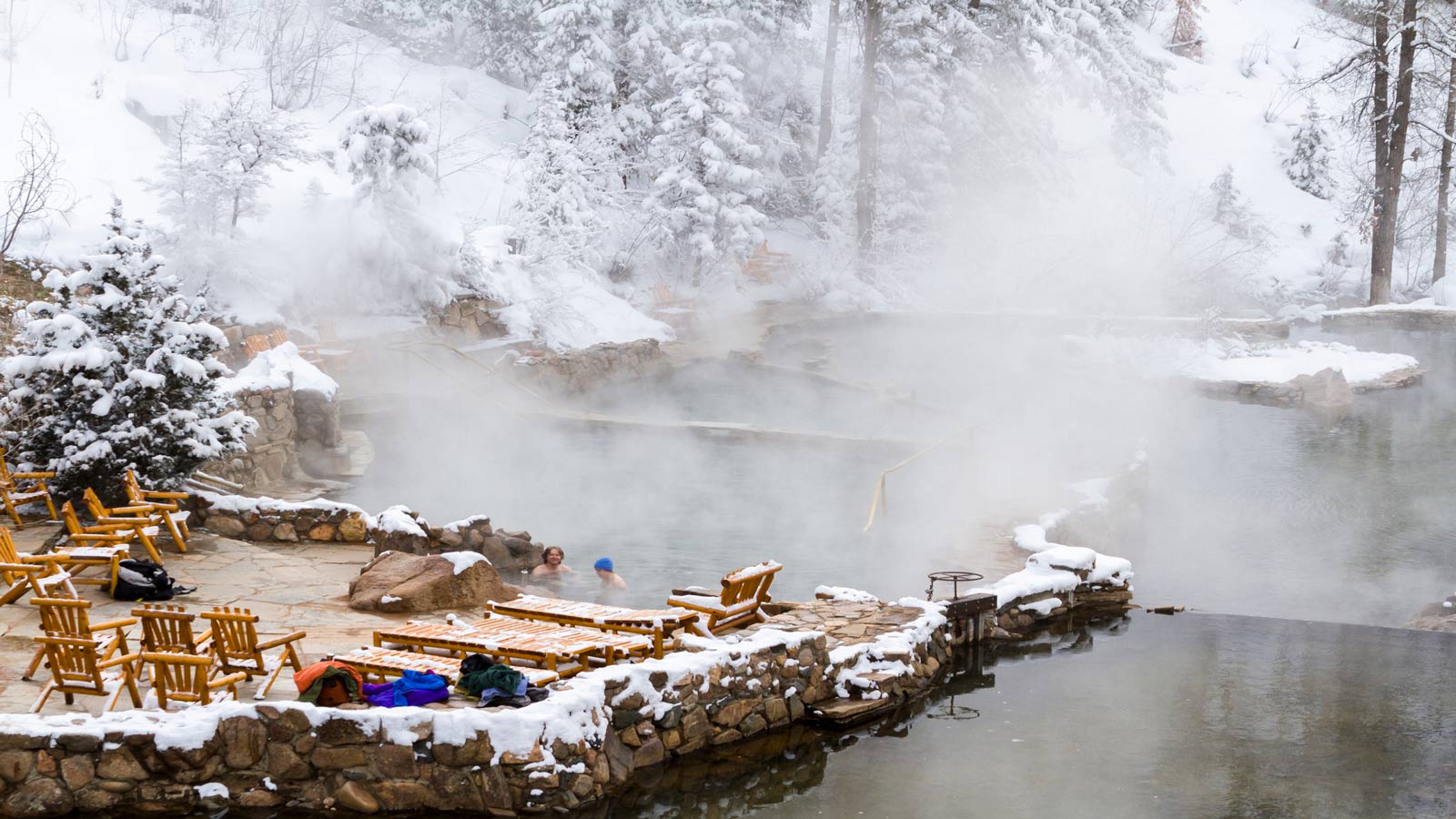 <p>After your time in the snow, why not warm up at one of Colorado’s fantastic natural <a href="https://thehappinessfxn.com/5-best-hot-springs-to-visit-in-colorado-year-round/">hot springs</a>? These mineral-rich, bubbling pools are dotted all over the state, and they’re definitely a treat.</p><p><a href="https://thehappinessfxn.com/things-to-do-in-glenwood-springs-colorado/">Glenwood Springs</a> might be the most popular Colorado hot spring. There are three different hot springs in this mountain town – <a href="https://www.hotspringspool.com/" rel="nofollow noopener">Glenwood Hot Springs Resort</a>, <a href="https://www.ironmountainhotsprings.com/" rel="nofollow noopener">Iron Mountain Hot Springs</a>, and <a href="https://yampahspa.com/" rel="nofollow noopener">Yampah Spa Valley Caves</a> – all offering something a little different.</p><p>Then, there’s the town of Pagosa Springs, home to <a href="https://www.pagosahotsprings.com/" rel="nofollow noopener">The Springs Resort & Spa</a>. This spectacular resort is home to the world’s deepest geothermal hot spring, over 1,000 feet deep!</p><p>And last but certainly not least, we can’t forget to mention <a href="https://strawberryhotsprings.com/" rel="nofollow noopener">Strawberry Park Hot Springs</a> in Steamboat Springs. While most hot springs in Colorado funnel the natural hot spring water into an artificial pool, that’s not what’s happening at Strawberry Park Hot Springs. Instead, you can soak in five natural pools for a more down-to-earth experience.</p>