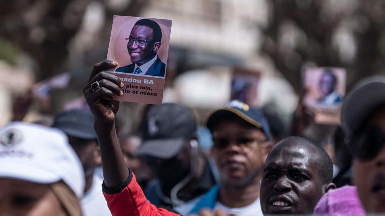 Le Premier ministre Amadou Ba est "libéré" de son poste pour mener campagne. AFP/Abdou Karim Ndoye