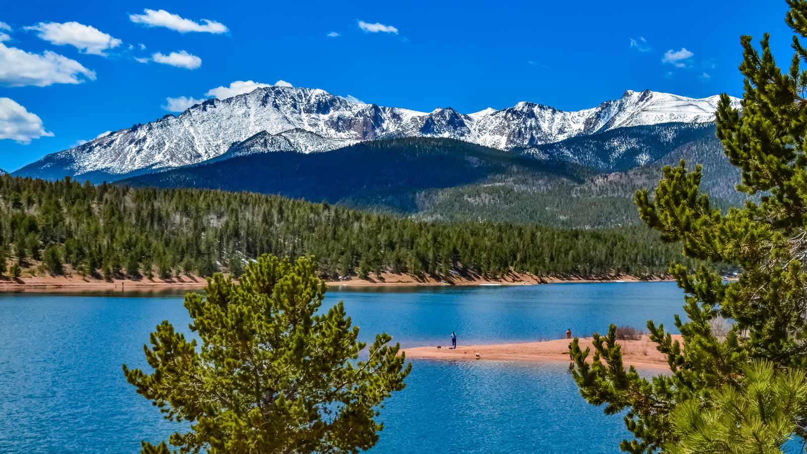 <p>At 14,115 feet tall, Pikes Peak is one of the most popular Colorado landmarks. It stands out among the many other tall mountains in the state – and you can venture to the top.</p><p>The cool thing about <a href="https://www.pikes-peak.com/" rel="nofollow noopener">Pikes Peak is its accessibility</a>. If you’re active, you can hike or bike to the top. But if you’re not quite as intense, you can take a lovely train ride or a leisurely drive to the summit. After all, this is one of those activities where it’s more about the journey than the destination.</p>