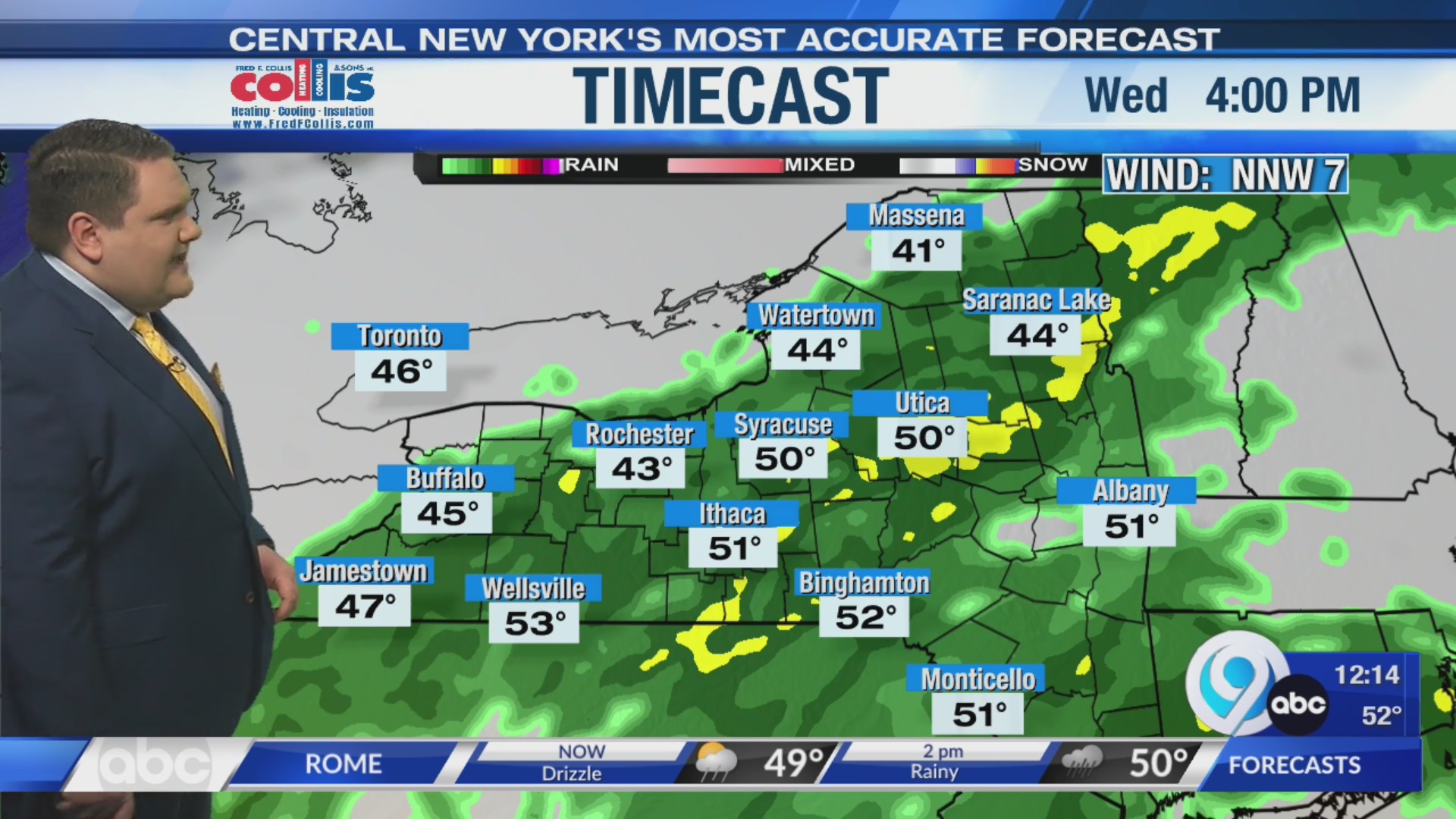 Storm Team Forecast: 12PM Wednesday 3-6-24