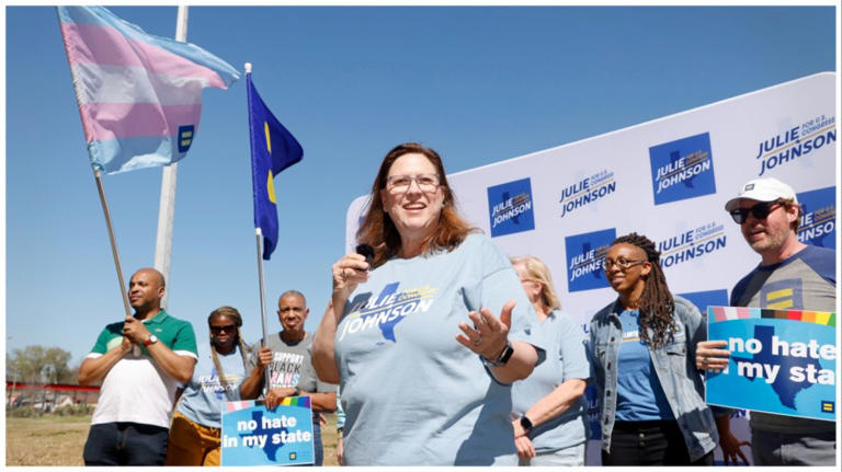 Julie Johnson poised for victory in Texas primary, set to be first LGBTQ Congress member from the South