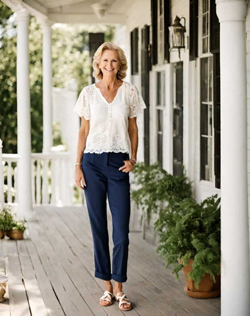 <p>It has become increasingly popular to wear pants that are long and require heels to be worn with them in order to prevent them from dragging on the floor. These pants are not very flattering and require shoe choices that will most likely be uncomfortable for women over 60.</p><p>These long pants can also become a safety hazard, and lead to you tripping and injuring yourself. The long style is also known to be a more youthful look, and it may seem like you are purposefully trying to look younger if you wear them. It is nonsensical to wear pants that can be potentially dangerous and unfashionable at the same time.</p><p><strong>More styling tips from Petite Dressing</strong></p><ul> <li><a href="https://blog.petitedressing.com/beach-outfits/">30 Easy and Stunning Beach Outfits in 2024 Every Woman Should Try</a></li> <li><a href="https://blog.petitedressing.com/wide-leg-jeans/">25 Chic Wide Leg Jeans Outfits You Must Try</a></li> </ul>