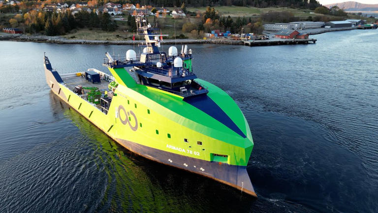 Large robotic vessels like this are rapidly going into service around the world