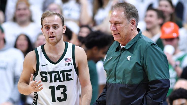 Tom Izzo And Son Steven Share Special Moment After Michigan State's ...