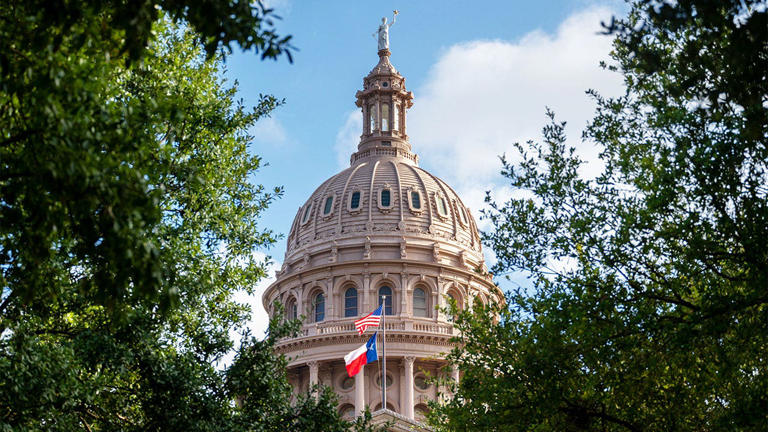 The exterior of the Texas State Capitol on Sept. 5, 2023, in Austin. Getty Images