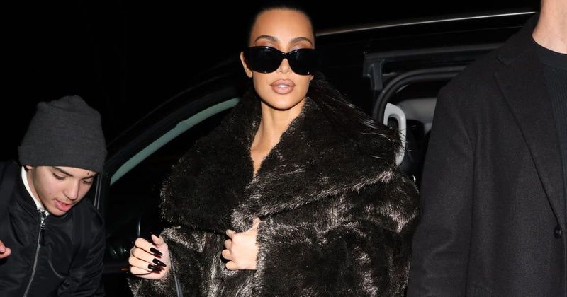 Kim Kardashian Copies Kanye West's Wife Bianca Censori, Flashes Sheer ...