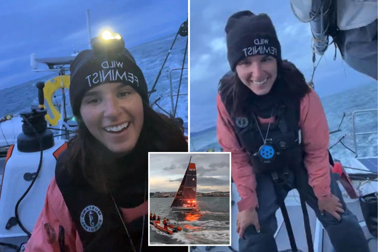 New York skipper Cole Brauer, 29, becomes first US woman to sail solo around the world