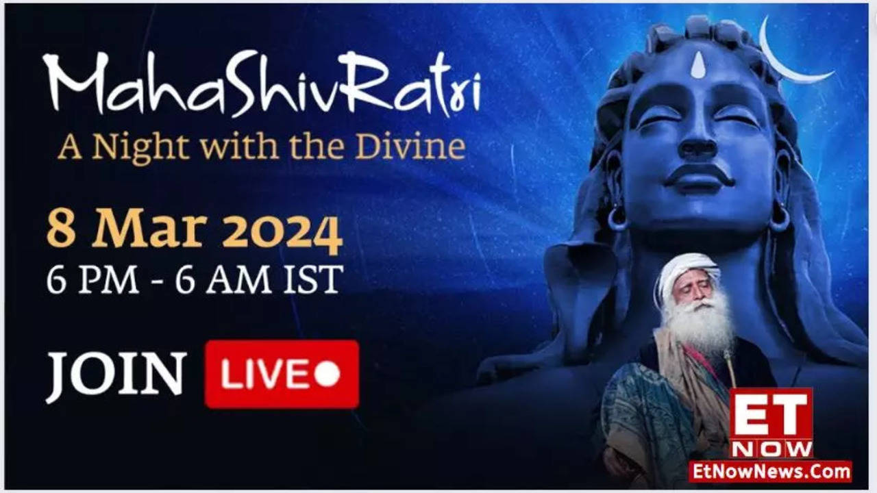 Sadhguru MahaShivRatri LIVE Event 2024 Date, Time, LIVE Streaming