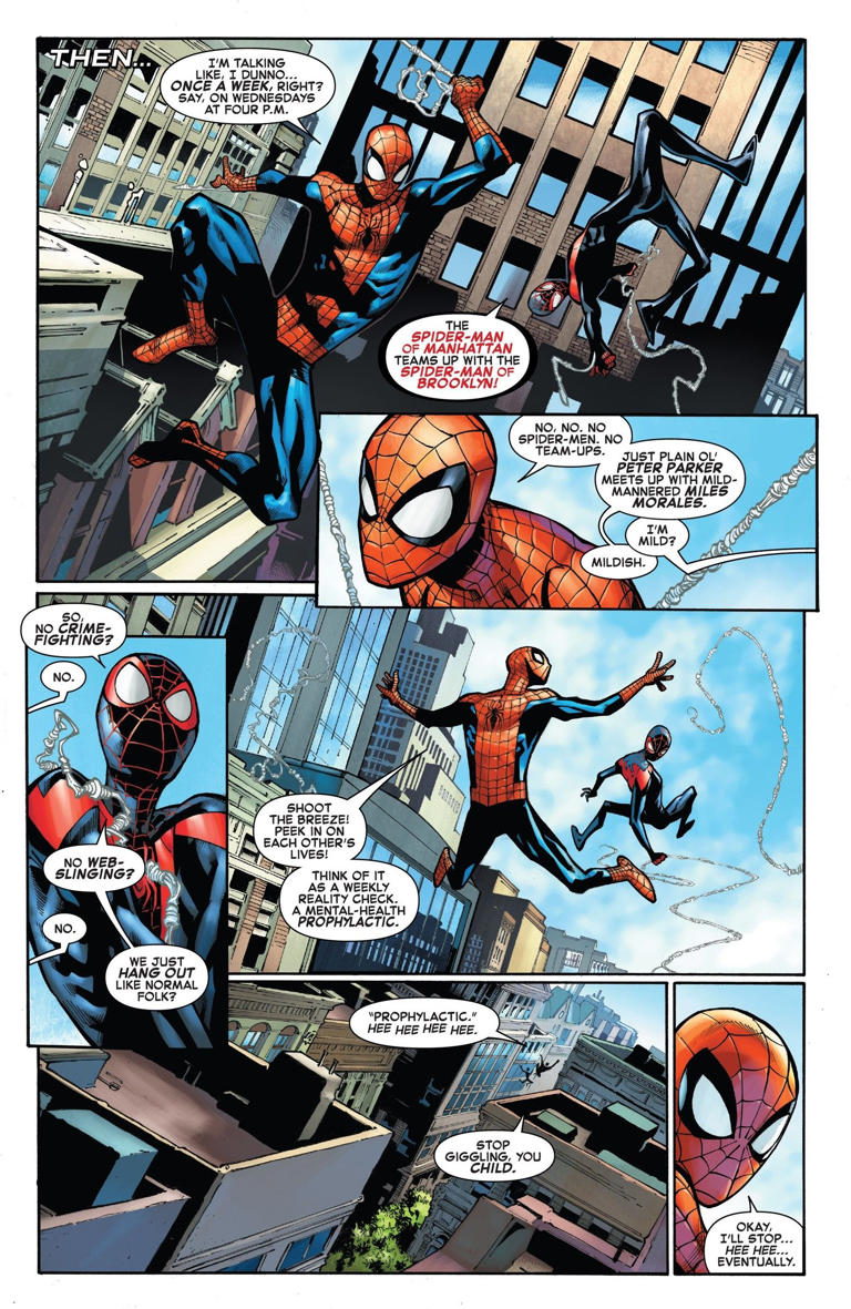 Spectacular Spider-Men #1 Begins a Joyous New Era of Peter & Miles ...