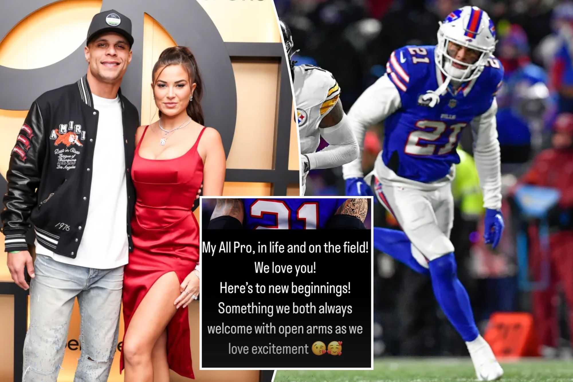 Jordan Poyer’s Model Wife, Rachel Bush, Doesn’t ‘have The Words Yet ...