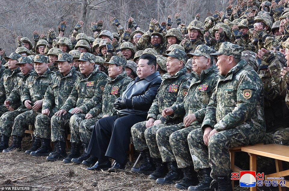 Gun Wielding Kim Jong Un Tells Army To Intensify Actual War Drills