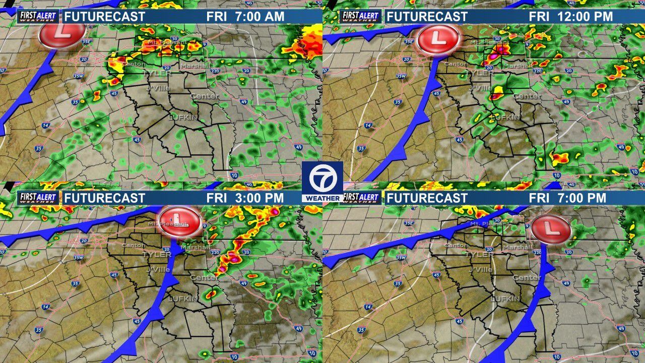 First Alert Weather Day: Strong To Severe Thunderstorms Possible Friday