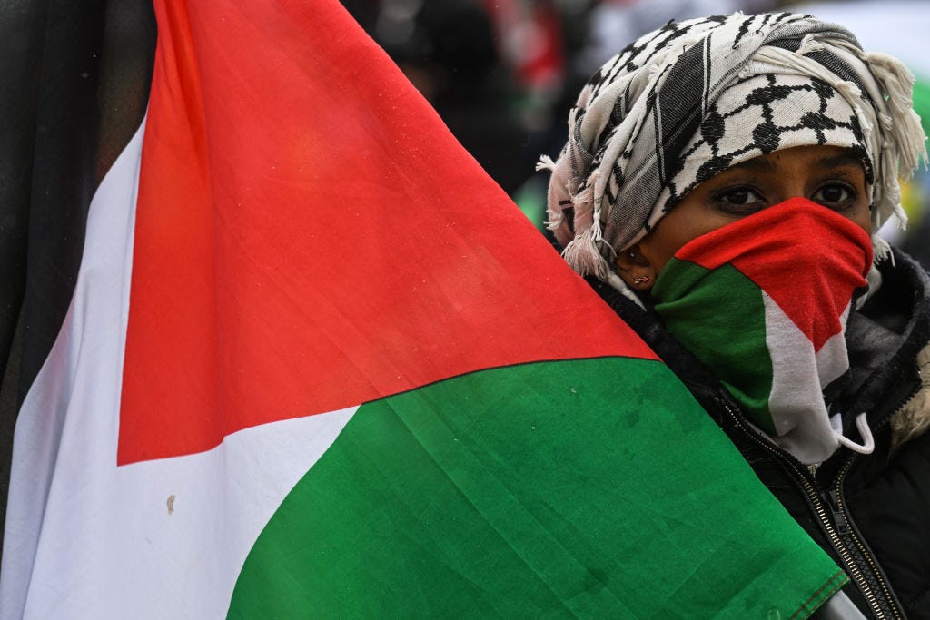 Pro-Palestinian Protesters Block Streets, Entrances To General Dynamics ...