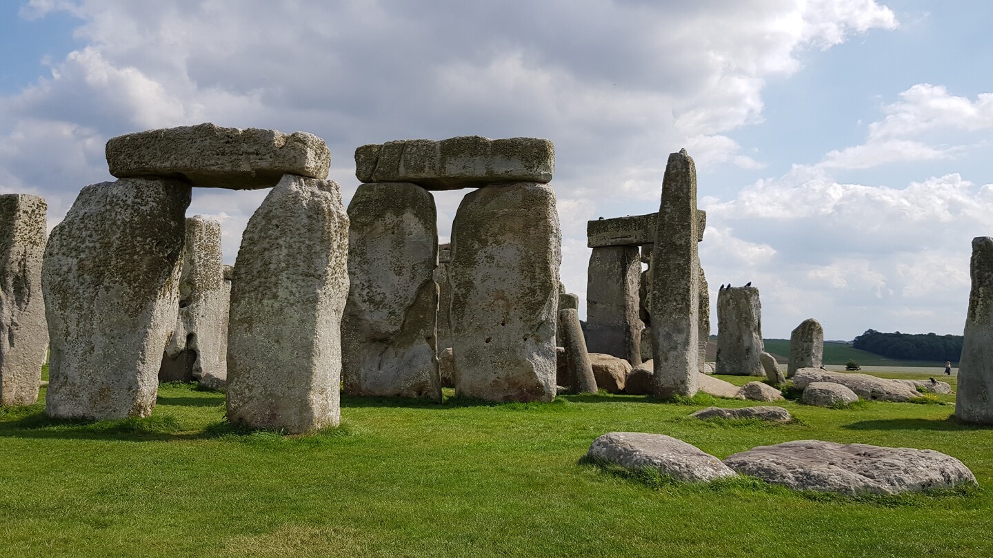 <h2>7. Stonehenge</h2> <p><i>Wiltshire, United Kingdom</i></p> <p> While experts agree that <a class="Link" href="https://whc.unesco.org/en/list/373" rel="noopener">Stonehenge</a>, a circle of stone megaliths in the English countryside, dates to 2500 B.C.E., the reason for its creation remains mysterious. Some archaeologists think ancient Britons built it for religious ceremonies, while others believe the structures were used to study the movements of the sun and the moon. Either way, the construction was an engineering feat. (To shape Stonehenge’s megalithic structures, workers hammered wooden wedges into cracks in the stone and then used rope to pull each mass upright.) <br> </p> <h3>How to visit</h3> <p>Travelers can take a 2.5-hour train ride from London or an hour-long trip from Bath to get to Stonehenge. From the Wiltshire visitor center, a free shuttle bus makes frequent trips to the ruins. Tickets purchased in advance cost approximately $33 for adults and $20 for children. Tickets purchased on-site cost slightly more.</p>