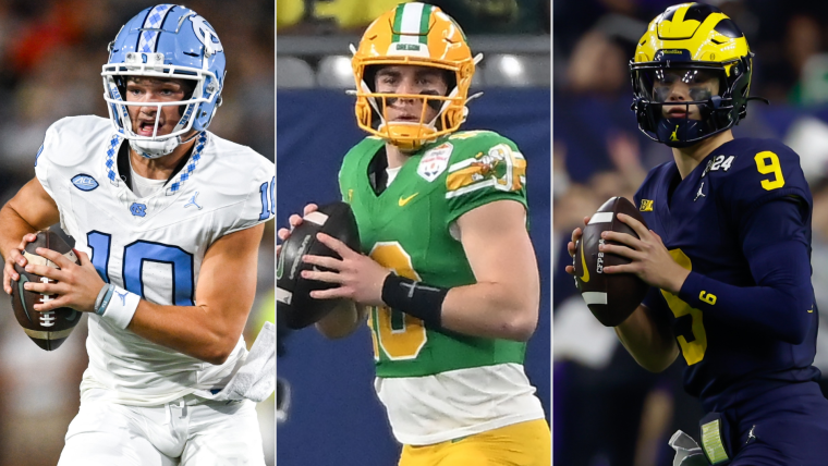 Chris Simms QB Rankings 2024 NFL Draft: NBC Analyst Grades Drake Maye ...