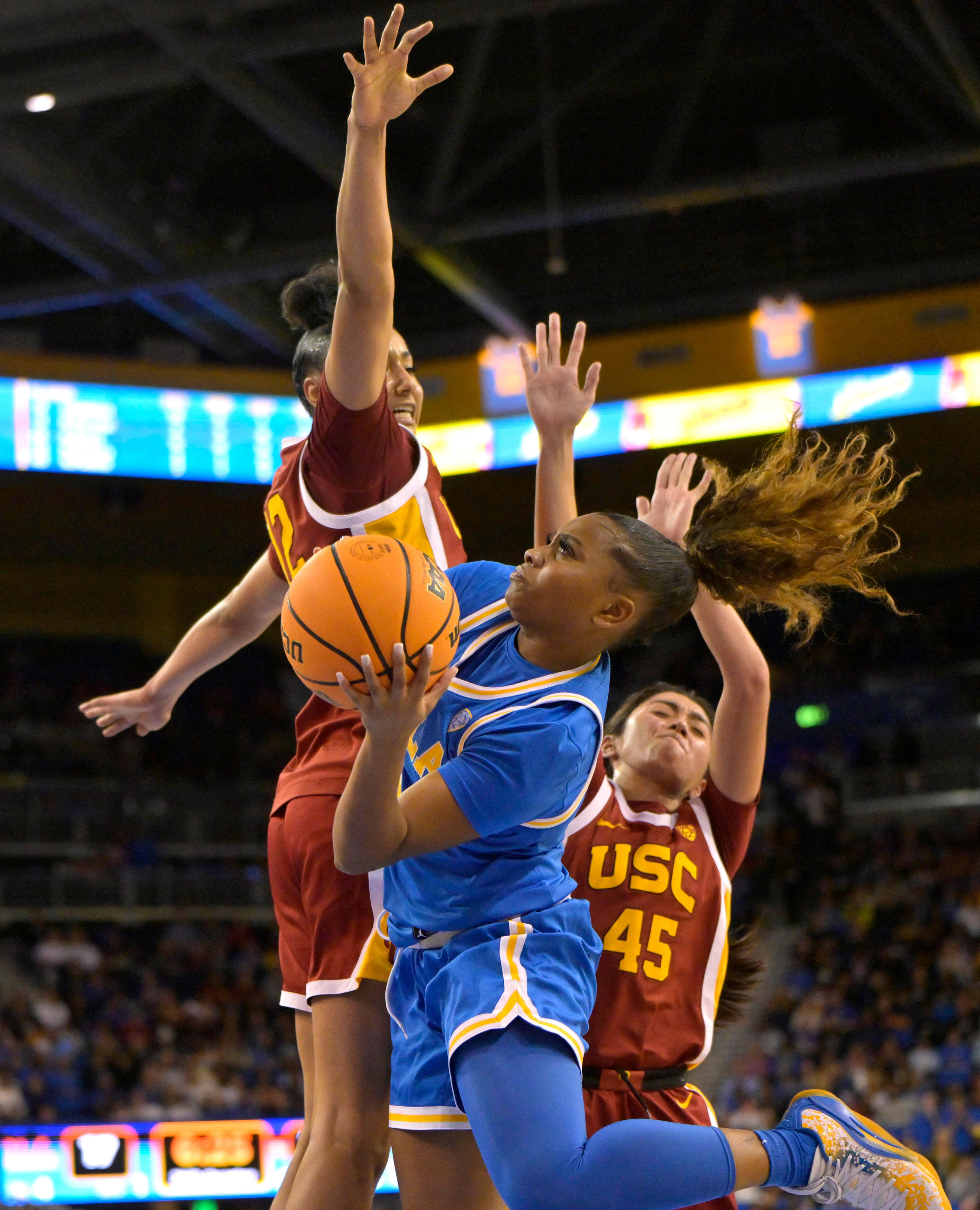 See USC Trojans Basketball Player JuJu Watkins Wield Skill, Power And ...