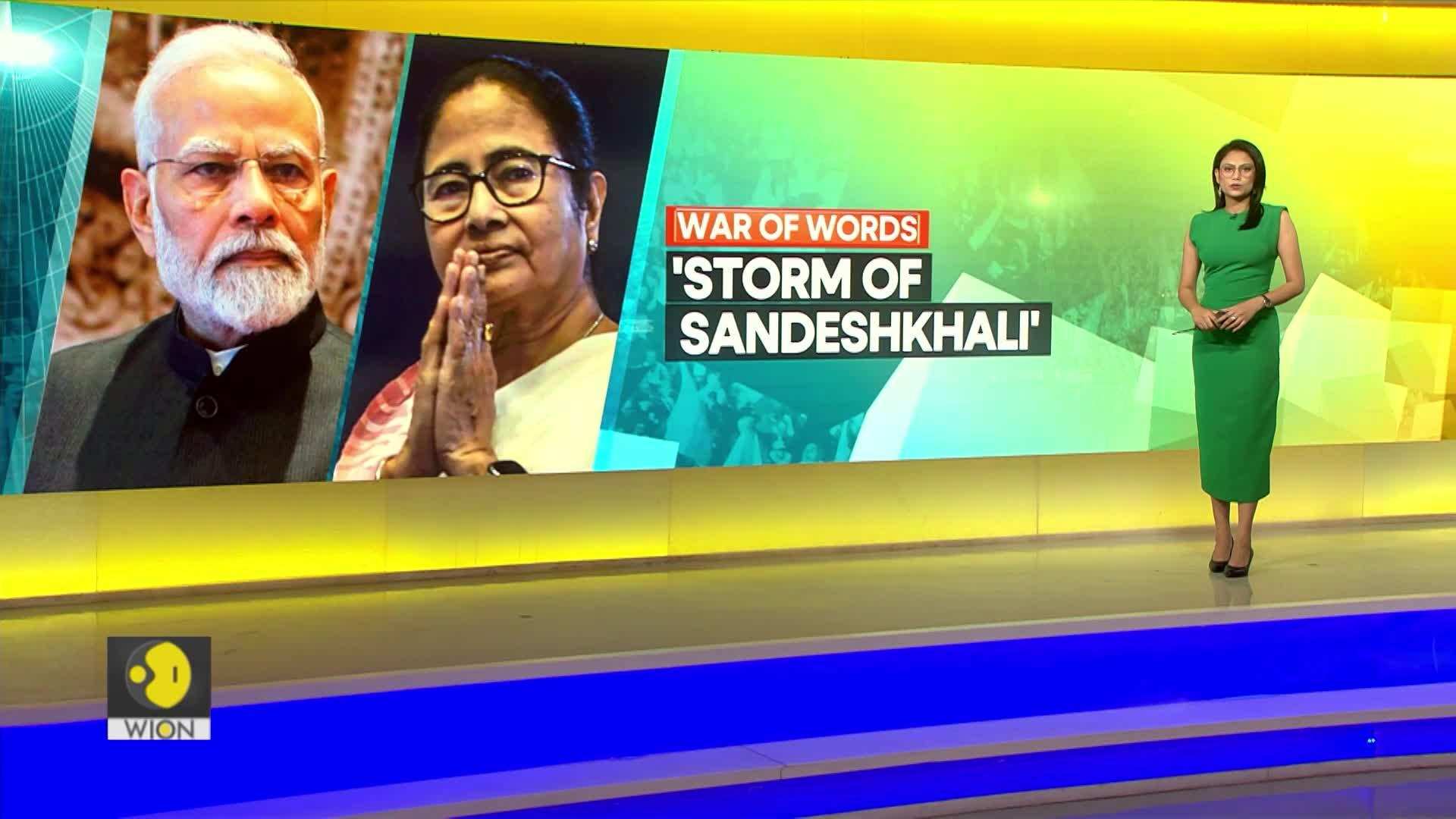 India Elections 2024 War Of Words From Modi To Mamata On Sandeshkhali   BB1jv8MX.img