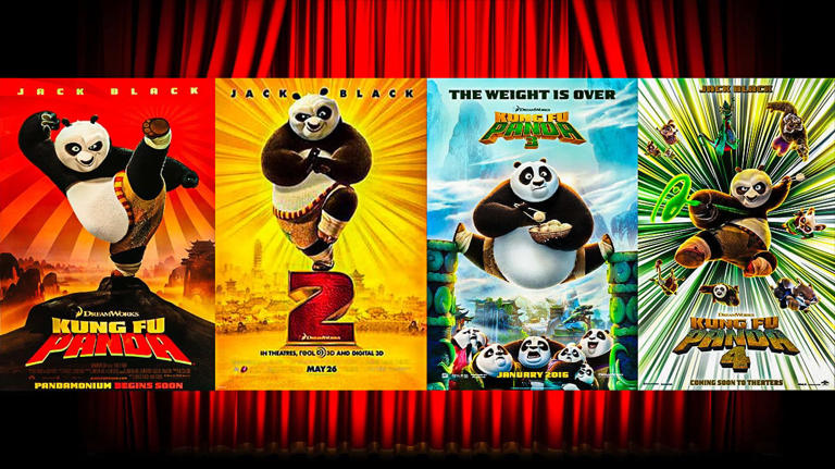 All 4 Kung Fu Panda movies ranked (with Kung Fu Panda 4)