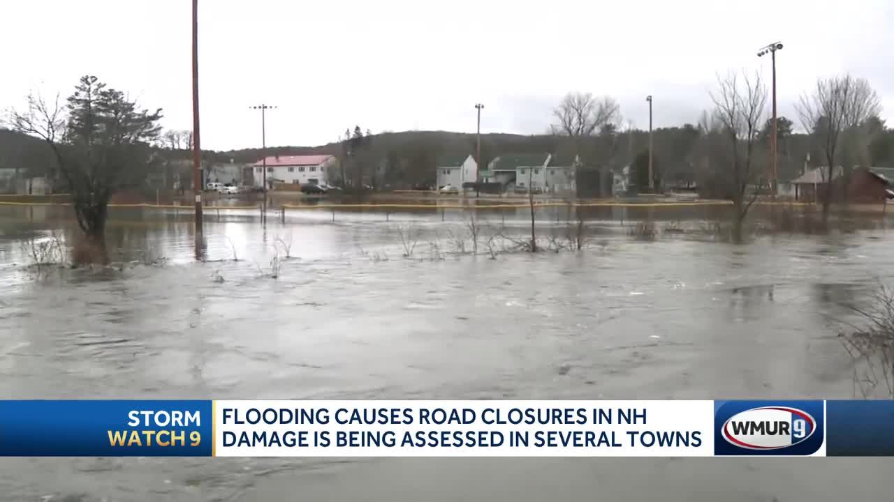 Flooding Causes Road Closures In New Hampshire Communities   BB1jvRH0.img