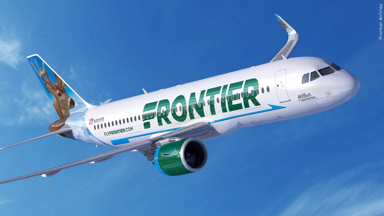 Frontier Airlines Begins Service From Bradley To Tampa