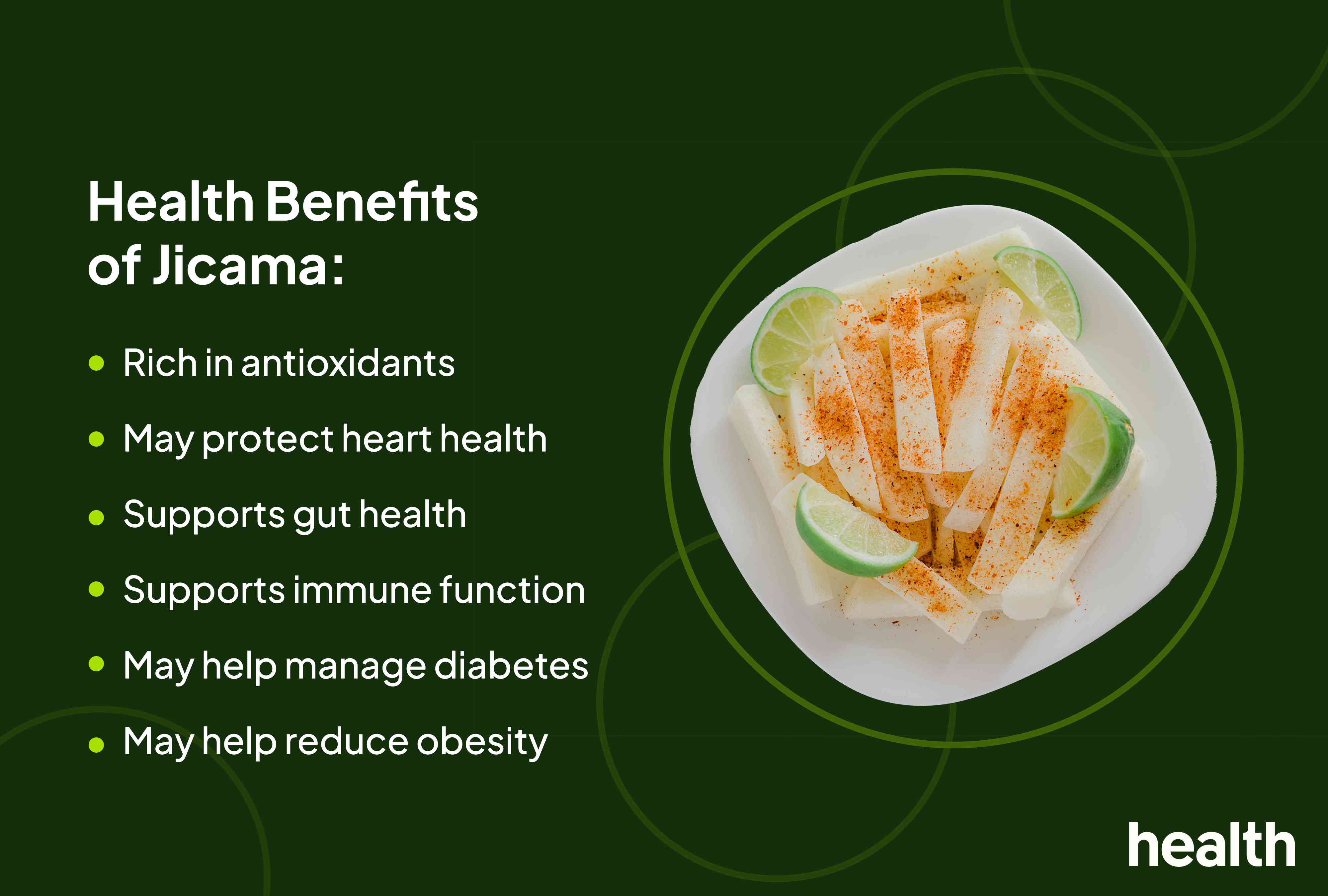Health Benefits of Jicama