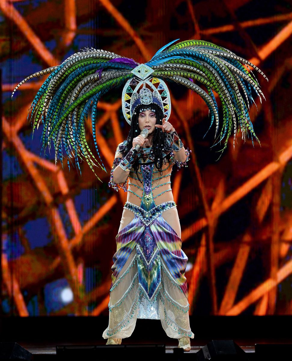 <p><a href="https://www.biography.com/musicians/cher">Cher</a> is an American icon: a talented singer, actor, and television personality who is also known for her elaborate performances, especially in Las Vegas. Dancers, glitz, and over-the-top costumes make her shows fun and exciting, even by Vegas standards. She has performed there hundreds of times and has completed three residencies with a fourth on the way in 2024. </p>