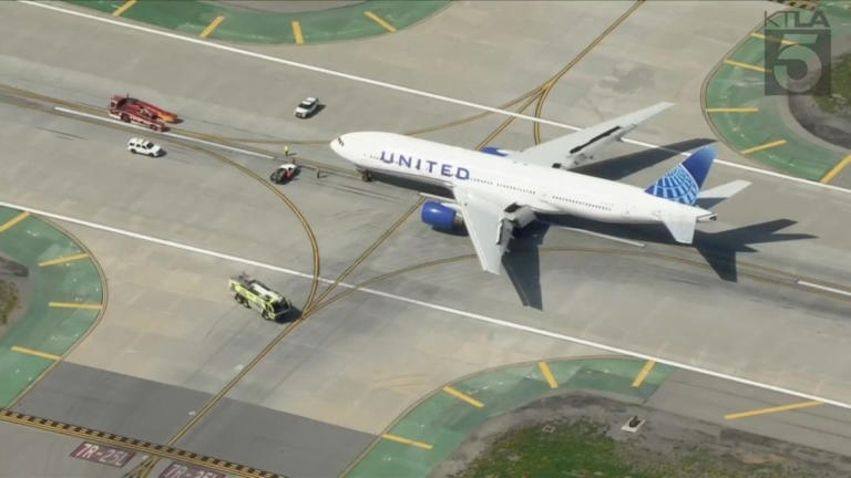 United Airlines flight to Japan makes emergency landing after tire ...