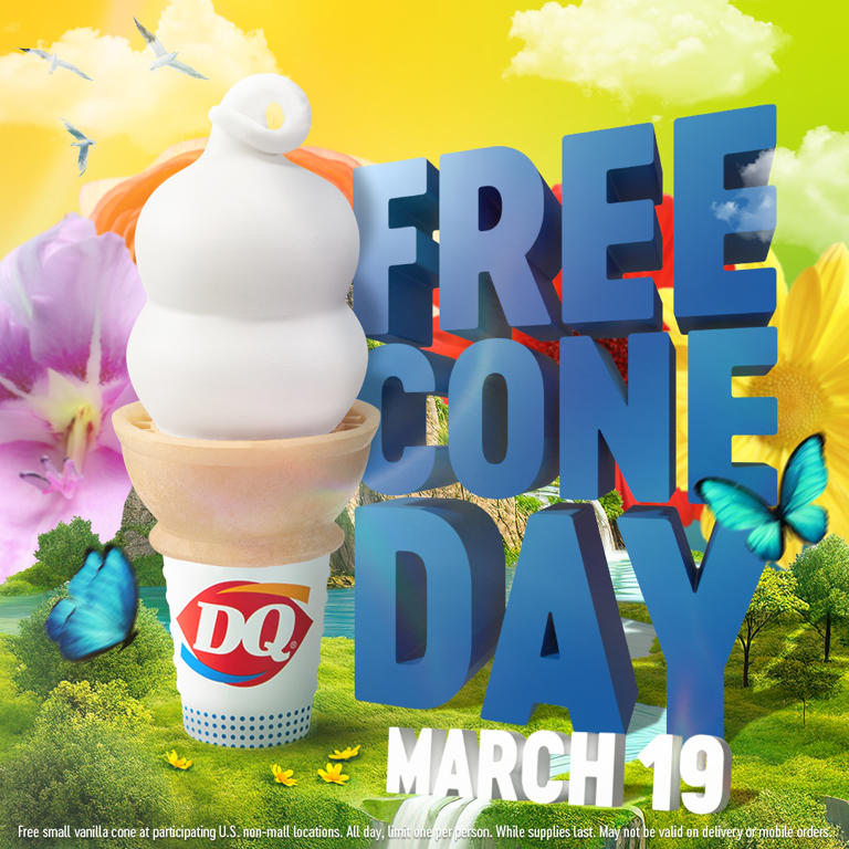 Dairy Queen Free Cone Day 2024