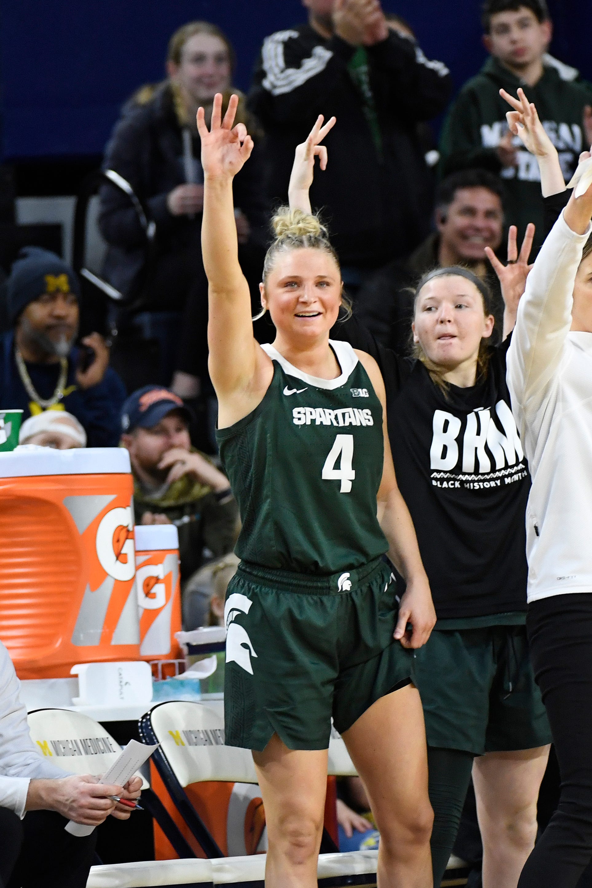 Michigan State Women's Basketball Guard DeeDee Hagemann Enters Transfer ...