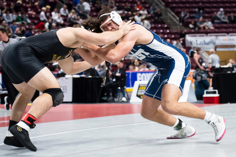 Roundbyround results from the 2024 PIAA Class 2A wrestling tournament