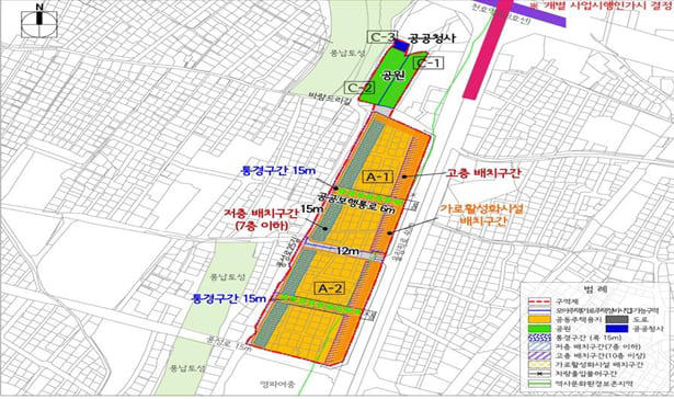 송파구 풍납토성 인근 최고 20층 930가구로 재개발