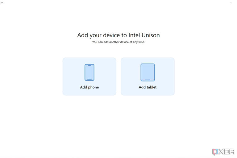 Setting up Intel Unison for an iPhone