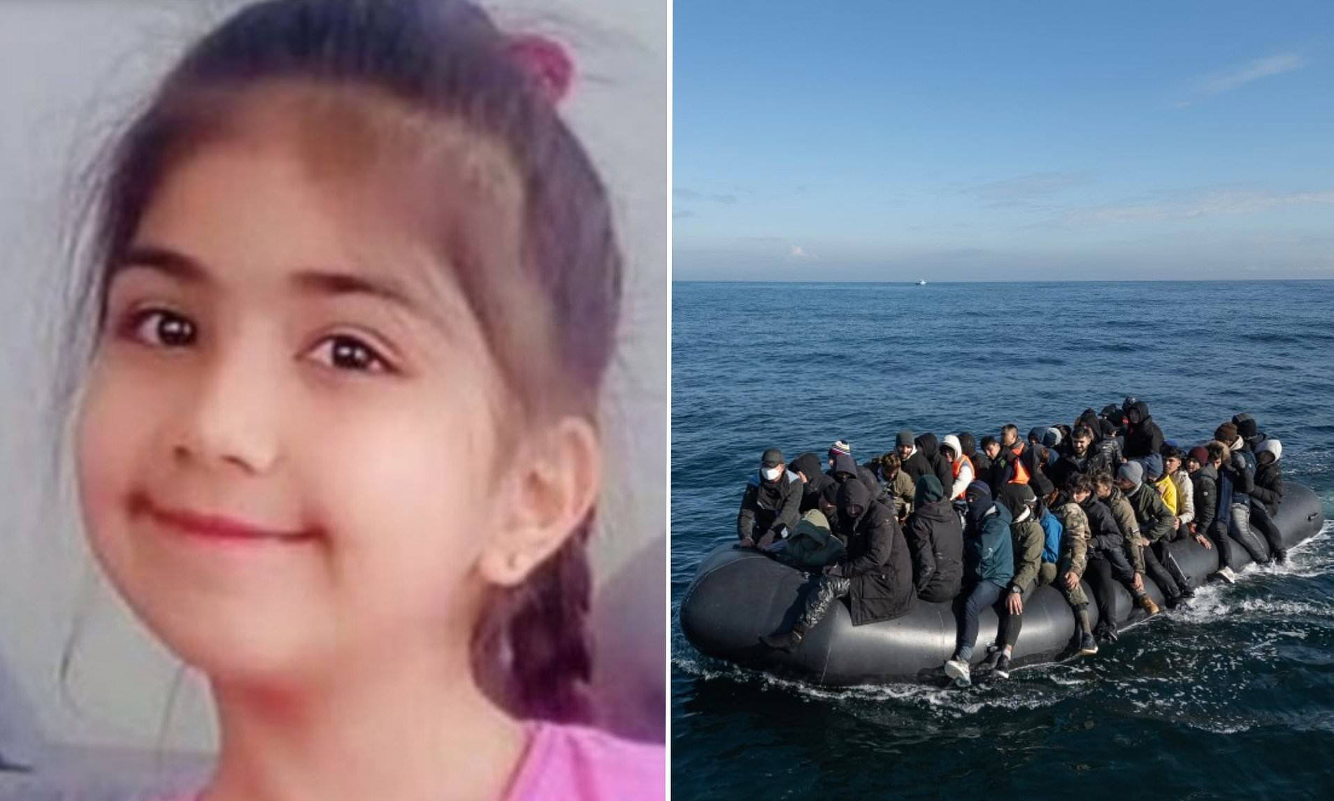 Parents of Iraqi girl, seven, who drowned when their boat sank while ...