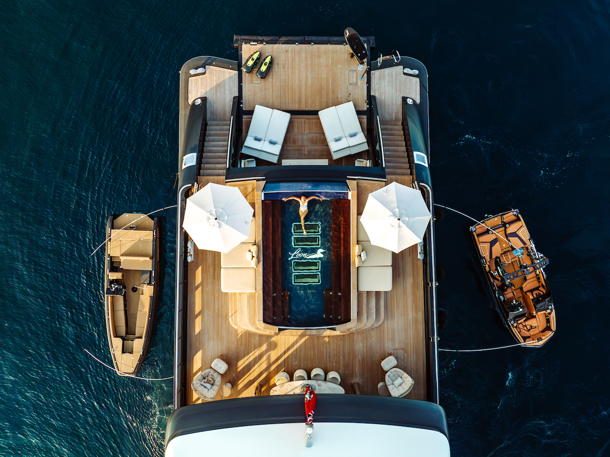 <p>An impressive catalog of toys is a given on any reputable charter yacht, but <em>Loon</em>‘s toy trove is a cut above the rest. “Those who have the most toys win—this has always been our mantra,” says Capt. Paul Clarke. “For instance, most yachts have two Jet Skis, we have four. We apply that philosophy across the toy spectrum.” It is a thrill-a-minute onboard with Seabobs, wakeboards, scuba equipment, foils, and more towables and inflatables than one can get on in a week. <em>Loon</em> is regularly asked to test toys before they hit the market. “We always get pre-release toys to demo. We were also the first superyacht to carry Lift foils,” adds Clarke.</p>