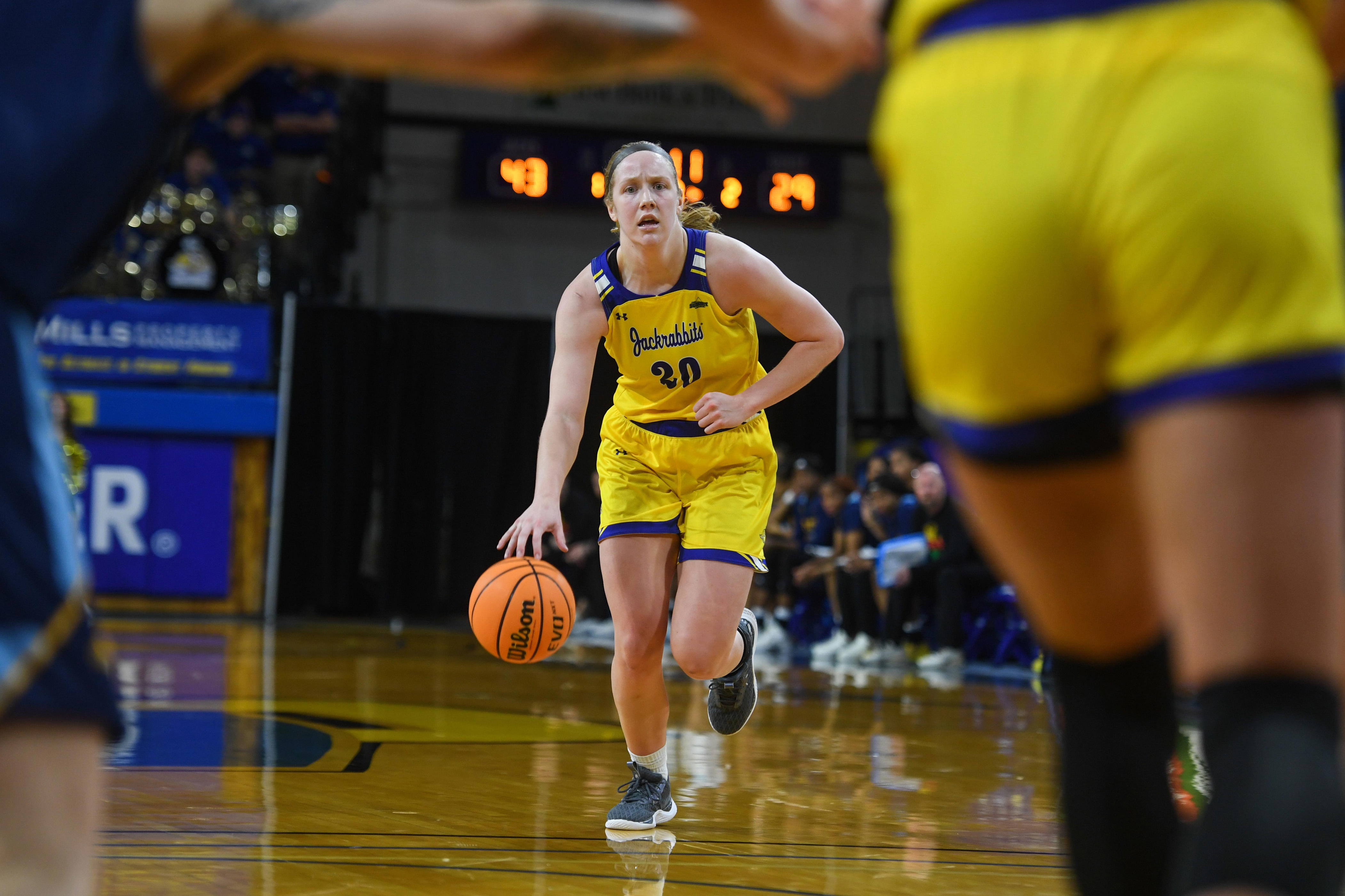 South Dakota State Women's Basketball Tops North Dakota State To Win ...