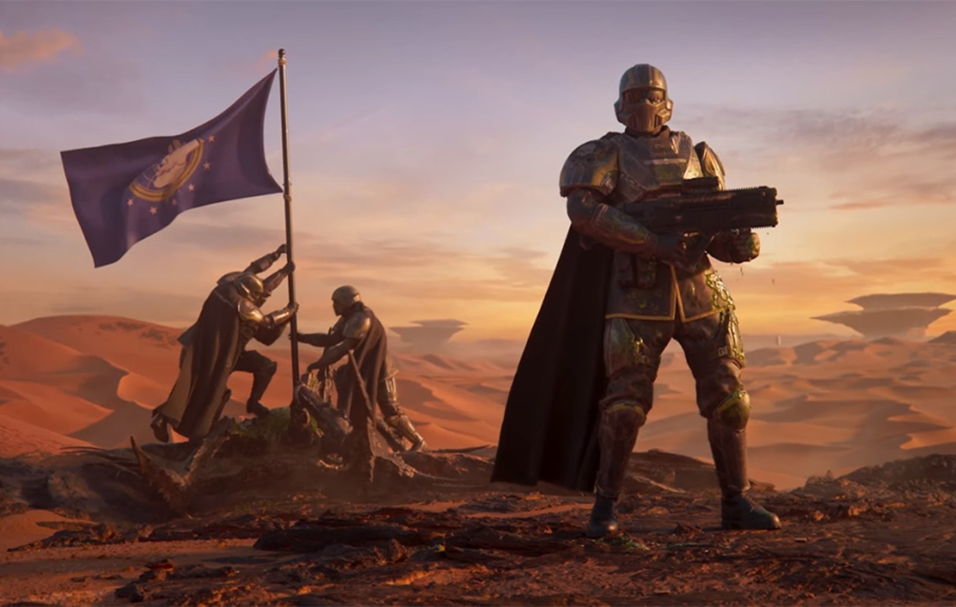 helldivers 2 fans launch ‘operation clean up’ to reverse negative reviews
