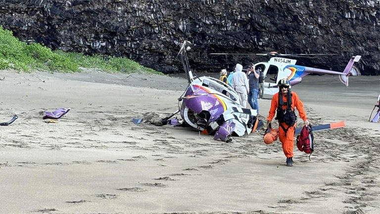WATCH: Pilot Pulls Off Life-Saving Recovery Move As Helicopter Crashes