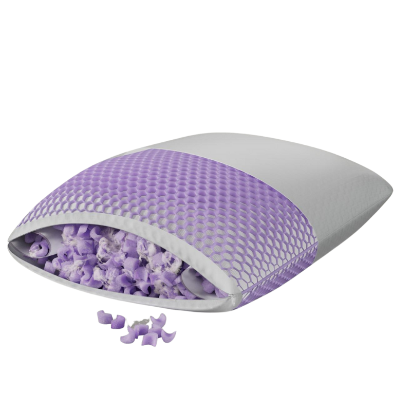 <p><strong>$199.00</strong></p><p><a href="https://go.redirectingat.com?id=74968X1553576&url=https%3A%2F%2Fpurple.com%2Fpillows%2Ffree-form&sref=https%3A%2F%2Fwww.esquire.com%2Flifestyle%2Fg60101628%2Fbest-pillows-for-snoring%2F">Shop Now</a></p><p>Sometimes a single pillow option just won't do, and this Purple Freeform pillow is very good for people with control issues. It comes a bit overstuffed with microflex foam bits, which you can add and take away to get your ideal support. There's a neck-specific chamber inside, if you want to build up the neck support, and it comes with a throw pillow to store all the excess. You'll have to take some time to adjust to your preference, but it'll feel custom once you're done. </p>