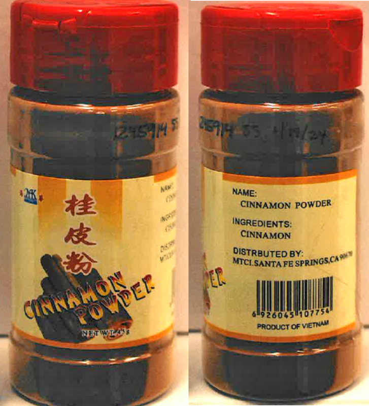 FDA Urging Cinnamon Recall for Lead Contamination