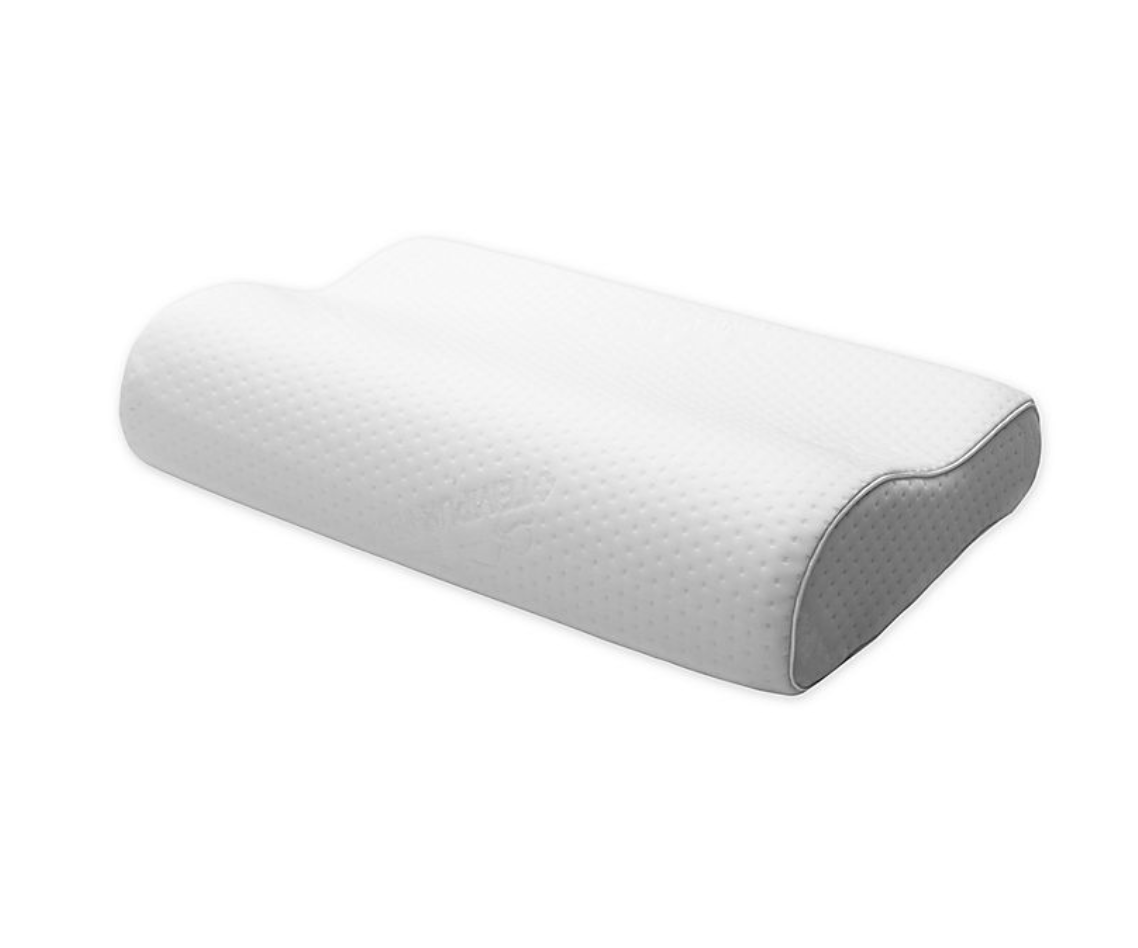 <p><strong>$69.00</strong></p><p><a href="https://go.redirectingat.com?id=74968X1553576&url=https%3A%2F%2Fwww.tempurpedic.com%2Fshop-pillows%2Ftempur-neck-pillow%2Fv%2F573&sref=https%3A%2F%2Fwww.esquire.com%2Flifestyle%2Fg60101628%2Fbest-pillows-for-snoring%2F">Shop Now</a></p><p>Tempur-Pedic's contoured neck pillow is a classic pick for snorers because of its smart design. It elevates your head a bit higher than your neck, which can offer a more supportive (and airway-clearing) sleep for some. It's better designed for back and side sleepers, and it is startlingly firm if you haven't used one before. </p>