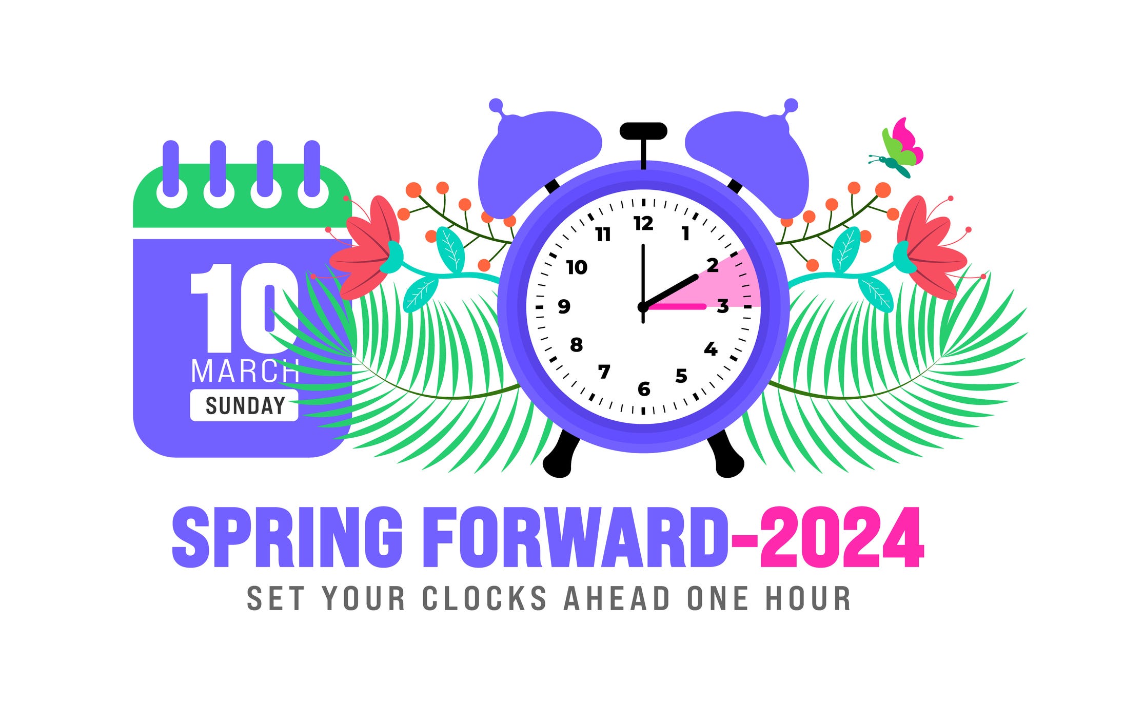 "Spring Forward" Daylight Savings Time Starts This Weekend