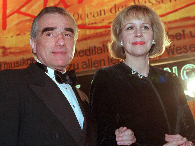 Volker Dornberger/picture alliance/Getty Martin Scorsese and Helen Morris at the premiere of 'Kundun' on March 11, 1998 in Germany.