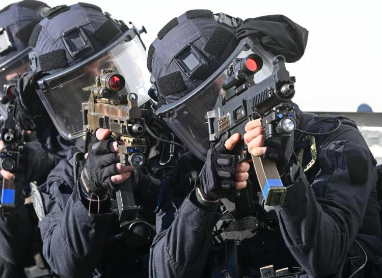 Au total, une vingtaine de gendarmes du GIGN ont été mobilisés lors de cette opération. Ici, pendant un exercice avec l’antenne du GIGN de Nantes (photo d’illustration).