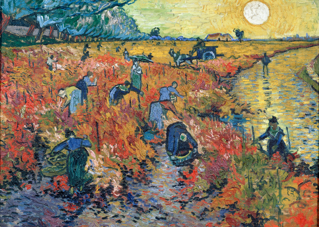 <p>It's a common rumor often taken as fact that Vincent Van Gogh only sold one painting during his lifetime. This rumor seems to only add to the tragic, tortured artist narrative. While Van Gogh did not see monetary success during his career, he did often <a href="https://www.vangoghmuseum.nl/en/art-and-stories/vincent-van-gogh-faq/how-many-paintings-did-vincent-sell-during-his-lifetime">barter and trade</a> his paintings for art supplies or food. He also received a commission from his uncle, Cornelis Marinus van Gogh, for <a href="https://www.metmuseum.org/toah/hd/gogh/hd_gogh.htm">19 cityscapes of The Hague</a>. The first painting Van Gogh sold was to Julien Tanguy, a Parisian art dealer, and his brother Theo sold another of his works to a London gallery. His most famous sale is "<a href="https://artincontext.org/the-red-vineyard-by-vincent-van-gogh/">The Red Vineyard</a>" (1888), purchased by Anna Boch, the sister of Van Gogh's friend Eugène Boch. While historically there is no accurate number of what paintings were sold, it was surely <a href="https://www.vangoghmuseum.nl/en/art-and-stories/vincent-van-gogh-faq/how-many-paintings-did-vincent-sell-during-his-lifetime">more than a couple</a>.</p>
