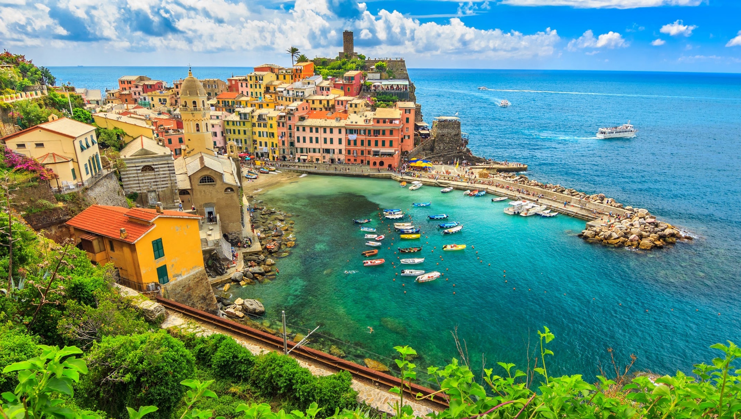 <p>One of Italy's most famous stretches of coast, Cinque Terre has been luring travelers and locals for centuries with its deep waters and bubblegum villas. You probably know at least one person who's been there. No trip to Italy is complete without it. </p><p><a href='https://www.msn.com/en-us/community/channel/vid-cj9pqbr0vn9in2b6ddcd8sfgpfq6x6utp44fssrv6mc2gtybw0us'>Follow us on MSN to see more of our exclusive lifestyle content.</a></p>