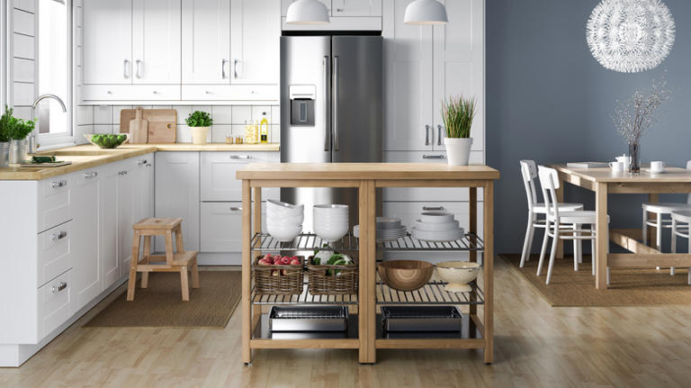 Try This Stylish Solution To Create More Counter Space In Your Kitchen