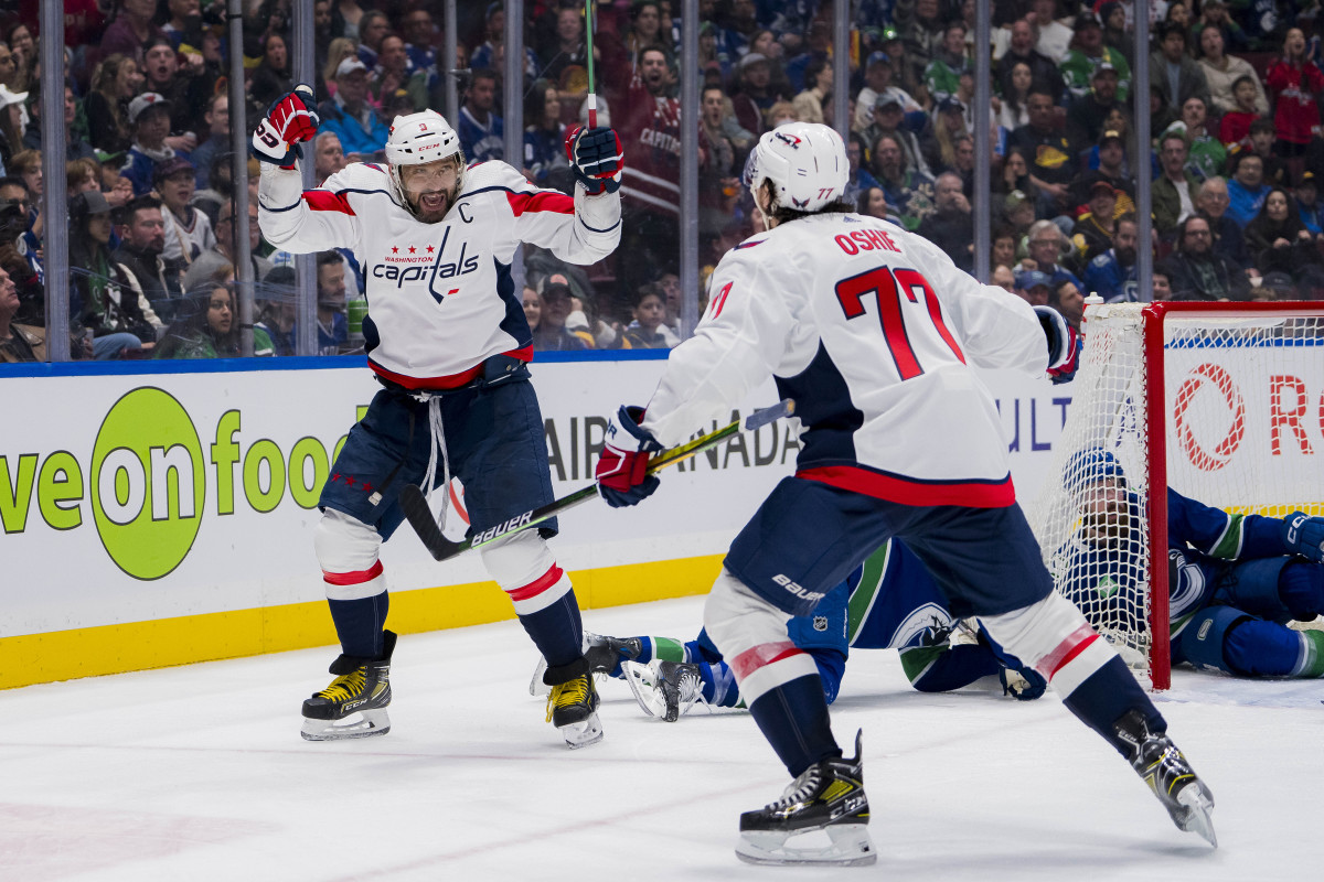 Takeaways: Capitals Pull Together For Huge Win Over Top-Ranked Canucks ...