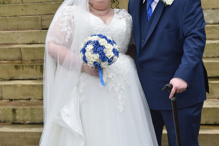 X Factor star Samantha Chawner ties knot with 'magical' wedding in Bolton