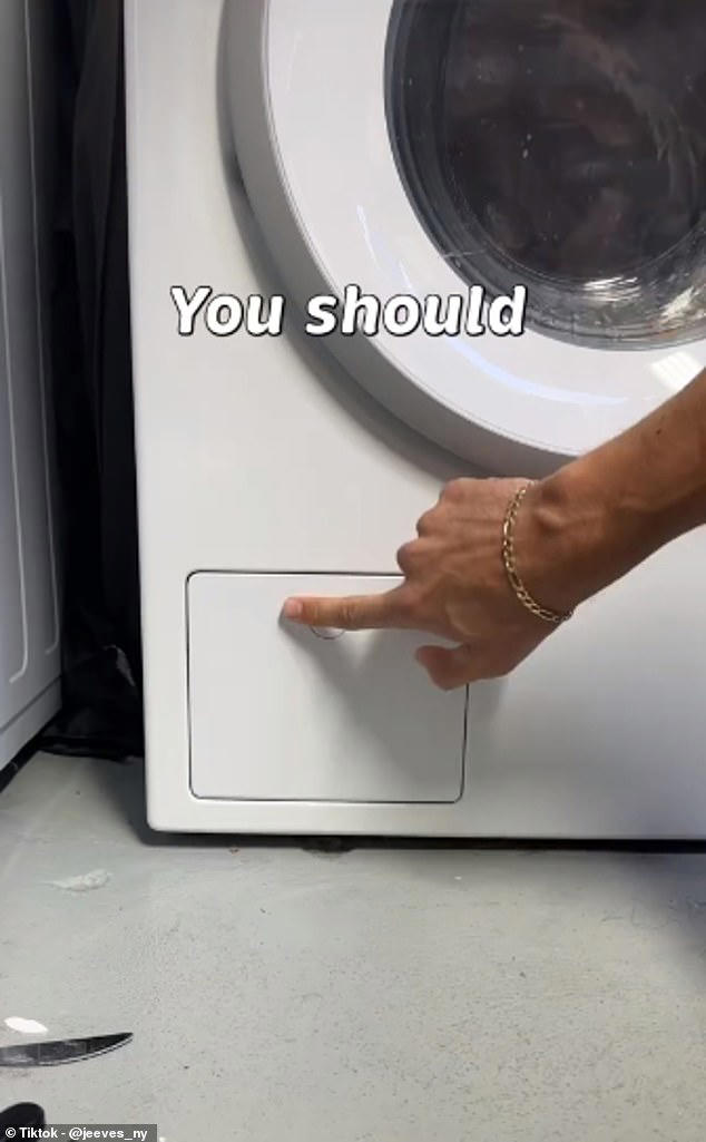 I m a cleaning expert there is a secret button on your washing