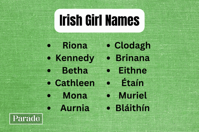 150 Irish Girl Names and Their Meanings for Your Little Lady